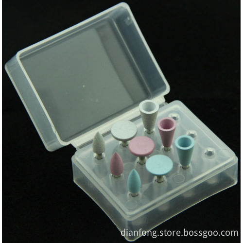 4111 Ceramics / Natural Teeth Polish silicon RA right angle polishing kit